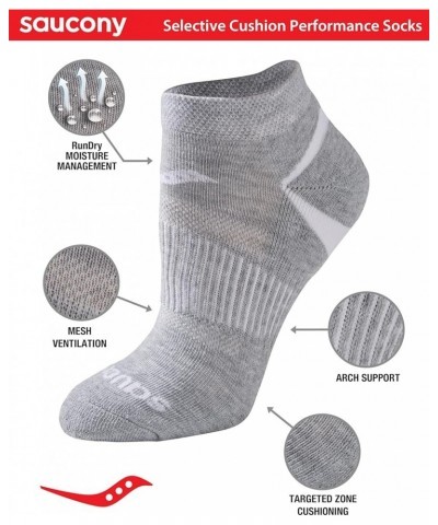 Women's Selective Cushion Performance Socks (6 & 12 Pairs) Grey Basic (12 Pairs) $8.34 Activewear