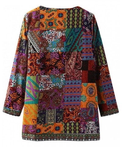 African Print Dashiki Jacket Coat for Womens Long Sleeve Fall Zip Up Short Bomber Jacket Coat with Pockets Yellow $10.39 Acti...