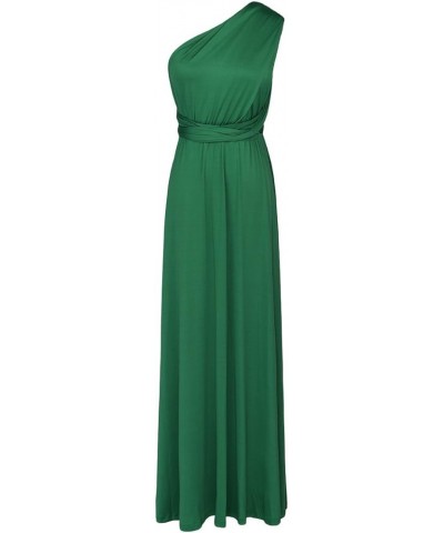 Women Transformer Bridesmaid Maxi Dress Multi-Way Bandage Dess Convertible Evening Prom Gown Green $12.87 Dresses