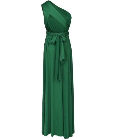 Women Transformer Bridesmaid Maxi Dress Multi-Way Bandage Dess Convertible Evening Prom Gown Green $12.87 Dresses