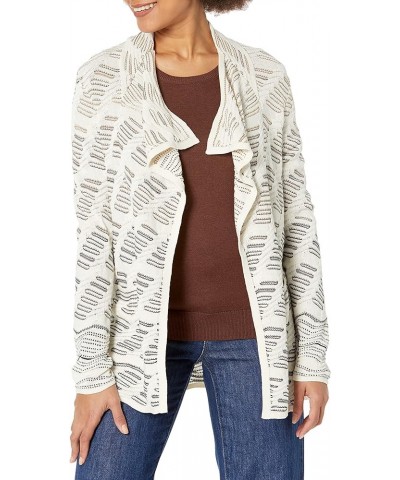 Women's Draped Ombre Cardigan Neutral Multi $16.59 Sweaters