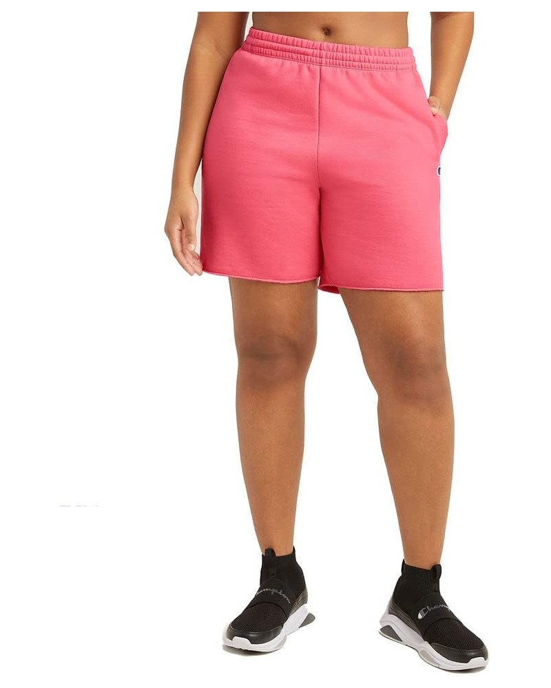 Women's Shorts, Powerblend, Fleece Shorts, Comfortable Shorts for Women, 6.5 Pinky Peach $11.39 Activewear