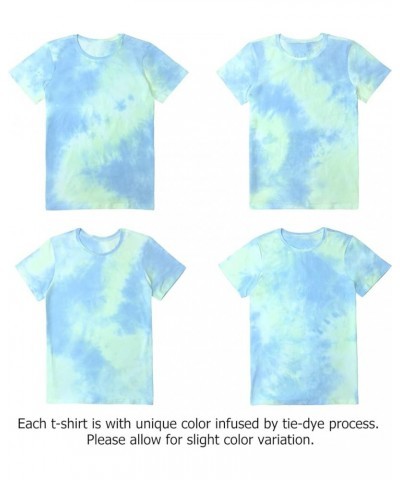 Women Cute Graphic T Shirts Teen Girls Summer Funny Tops Tie Dye 04 $8.73 T-Shirts