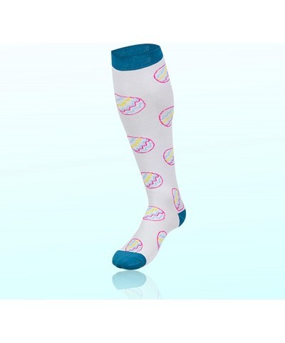 Wide Calf Compression Socks for Women Men Plus Size Compression Socks Knee High Stockings Support Circulation B-easter Egg $7...