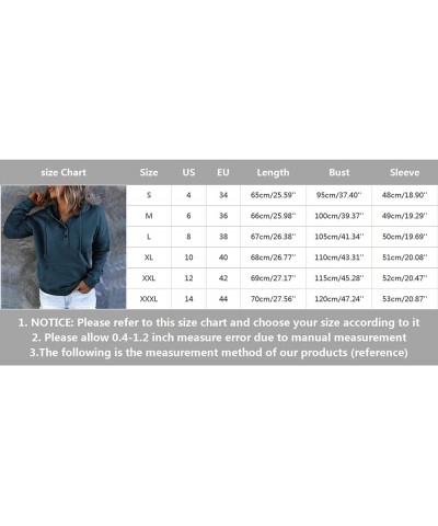 Womens Fall Fashion 2023 Button Collar Drawstring Hoodies Pullover Casual Plus Size Solid Sweatshirts with Pocket Navy $10.11...