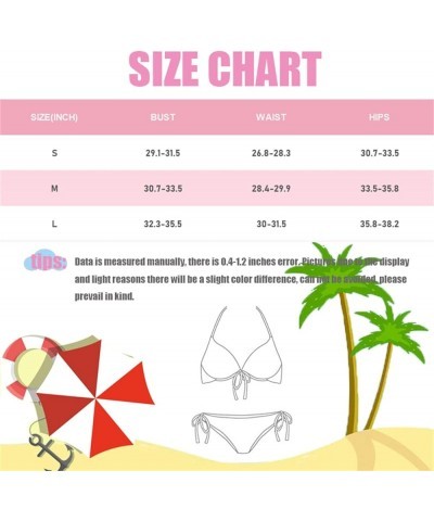 Women Shiny Halter Bandage Crystal Bathing Suit 2 Piece Rhinestone Brazilian Thong Bikini Set Glitter Jeweled Swimsuit Pink $...