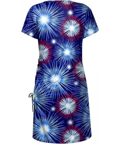 Womens 4Th of July Dress American Flag Sexy Going Out Party Club Bodycon Dress G-navy $9.89 Others