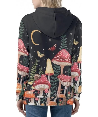 Zip Up Women's Hoodies & Sweatshirts XS-5XL Cute Mushroom $12.82 Hoodies & Sweatshirts