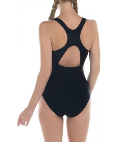 Period Swimwear Women's Conservative Athletic Racerback One Piece Training Swimsuit Swimwear Bathing Suit Black $22.22 Swimsuits