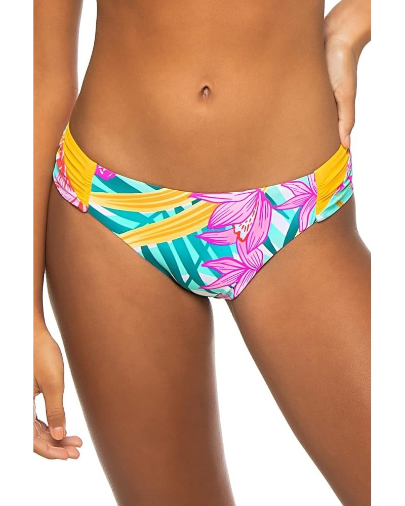 Women's Shirred Side Hipster Pant Bikini Swimsuit Bottom Multi//Terra Nostra $14.79 Swimsuits