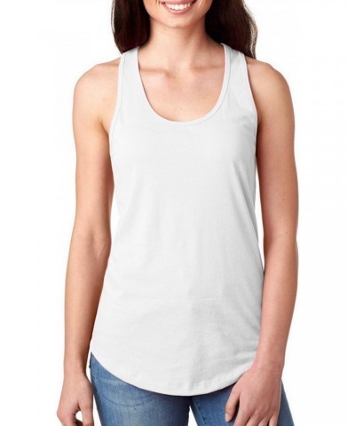 Next Level Ideal Racerback Tank White XX-Large $6.93 Tanks