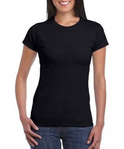 Softstyle Ladies T-Shirt. 64000L S Black $6.64 T-Shirts