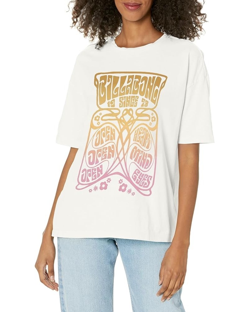Women's Premium Graphic Tee Salt Crystal Open Heart $10.24 T-Shirts