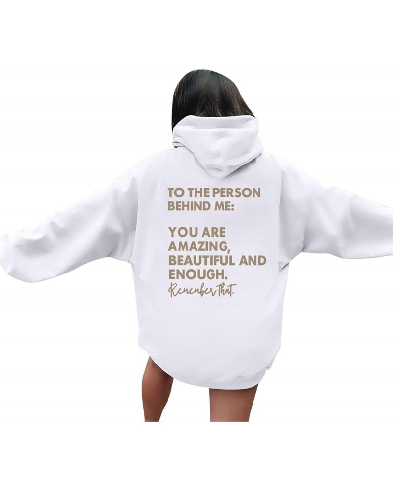 Jesus Loves You Christian Hoodies For Women Bible Verse Oversized Long Sleeve Y2K Drawstring Sweatshirts Comfy Pockets Tops A...