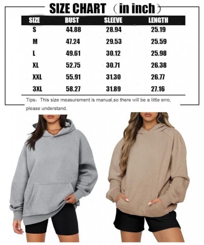 Women Long Sleeve Sweatshirt Kangaroo Pocket Solid Basic Top C-army Green $20.99 Hoodies & Sweatshirts