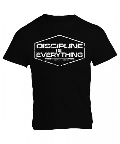 Discipline is Everything - Lift Heavy (DIE) Fit - Weight Lifting Tee for Motivation and Focus Unisex T-Shirt Black $14.28 Tops