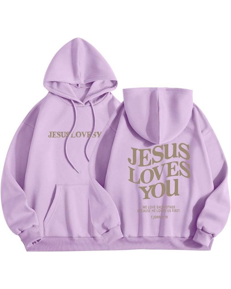 Christian Hoodies for Women Casual God Is Good All The Time Graphic Fleece Oversized Sweatshirts Bible Verse Pullover Tops Z1...