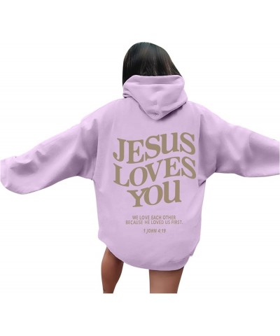 Christian Hoodies for Women Casual God Is Good All The Time Graphic Fleece Oversized Sweatshirts Bible Verse Pullover Tops Z1...