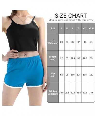 Cotton Sports Shorts Women Summer Breathable Pants Dolphin Workout Shorts for Yoga Cycling Hiking, Pack of 7 Offwhite,lightho...