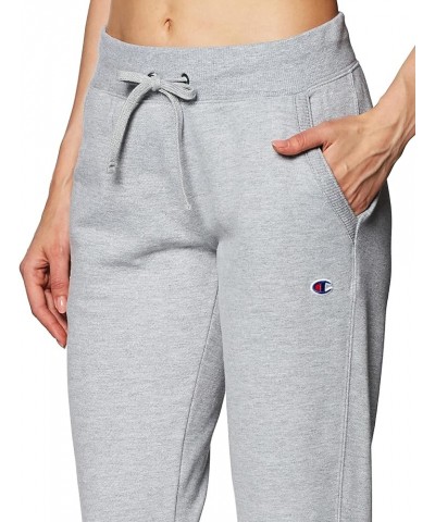 womens Jogger Sweatpants, Powerblend Fleece Joggers, Best Jogger for Women, 29" Sweatpants, Black, X-Small US Oxford Gray Scr...