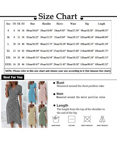 Maxi Dress for Women Plus Size Elegant Floral Print Short Sleeve Long Dress Casual O Neck Empire Waist Dress B01green $10.32 ...