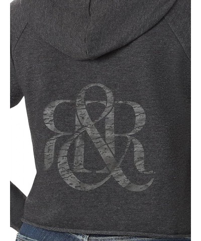 Women's Logo Hoodie Sweatshirt Charcoal - Monogram R&r Logo $18.54 Hoodies & Sweatshirts