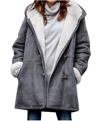 Kimono Cardigans For Women, Full Sleeve Cardigan Women Lounge Winter Long Work Comfy Thick Cardigan Solid 03-gray $12.92 Coats