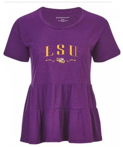 Women's NCAA Team Logo Willow Tee XX-Large Purple $12.84 T-Shirts