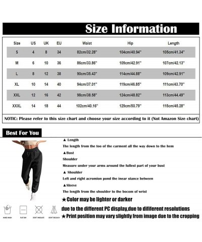 Women's Pants Solid High Waisted Baggy Sweatpants Drawstring Running Joggers with Pockets Fall Clothes Outfits 2023 3-purple ...