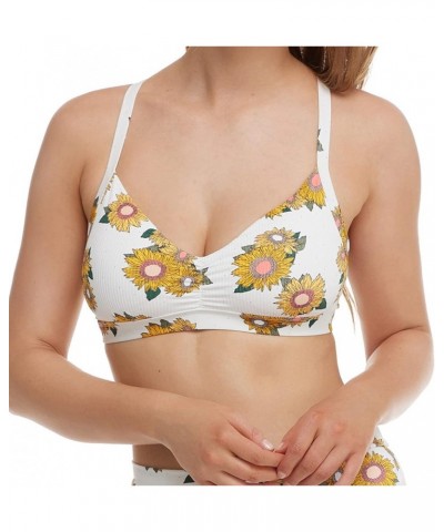 Women's Standard Drew D, Dd, E, F Cup Bikini Top Swimsuit Playful Floral $24.85 Swimsuits