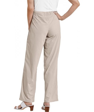 UPF 50+ Women's Verona Straight Leg Pants - Sun Protective Warm Taupe $18.86 Others