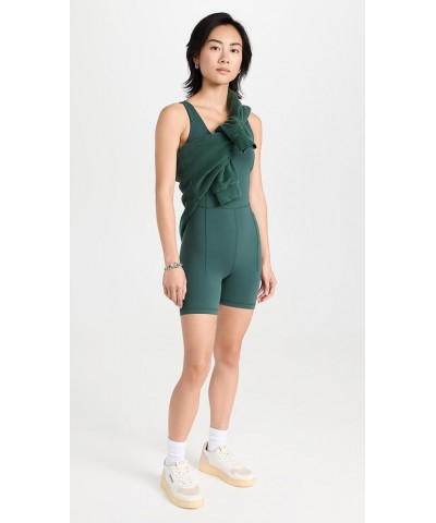 Women's Super Soft Bodysuit Trek Green $31.08 Lingerie