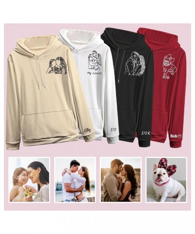 Custom Hoodies Design Your Own Personalized Portrait From Photo Sweatshirts Customized Hoodies for Couples Gifts Yellow $9.22...