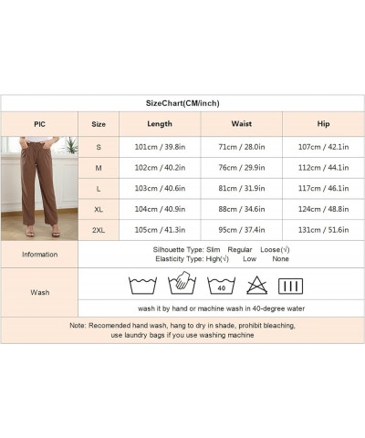 Womens Casual High Waisted Corduroy Straight Leg Pants Loose Comfy Trousers with Pockets 3-mint Green $23.09 Pants