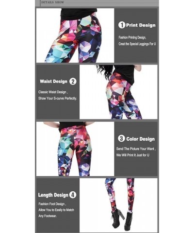 Yoga Pants for Women High Waist Leggings Tight Running Animals Print Cactus Print $13.16 Activewear