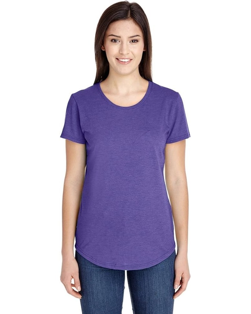 Tri-Blend Tee (6750L) Small Heather Purple $8.80 T-Shirts