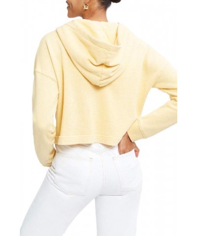 WSLY Ecosoft Cropped Zip Up Hoodie Nectar Heather $44.84 Activewear