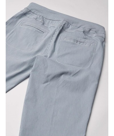 Women's Stripe Crop Pant Ice Blue $33.36 Pants