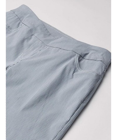 Women's Stripe Crop Pant Ice Blue $33.36 Pants