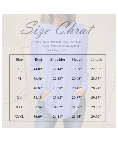 Womens Long Sleeve T Shirts Fall Tunics Tops Blouses Dressy Casual Round Neck Active Long Sleeve Tops Winter Outfits F269-yel...