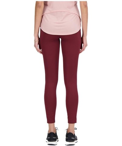 Women's Accelerate Pacer Tight Nb Burgundy $28.71 Activewear