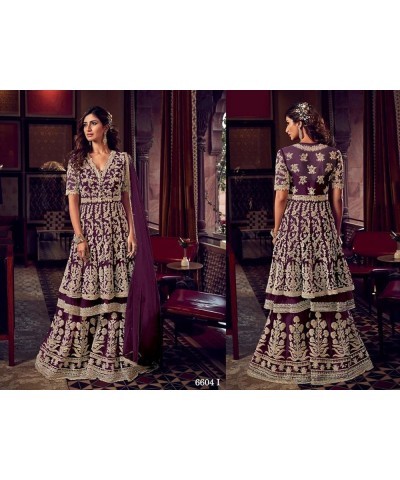 Eid Special New Sewn Indian Pakistani Wear Salwar Kameez Palazzo Sharara Suit Designer Plazo Dress Choice 4 $44.00 Suits