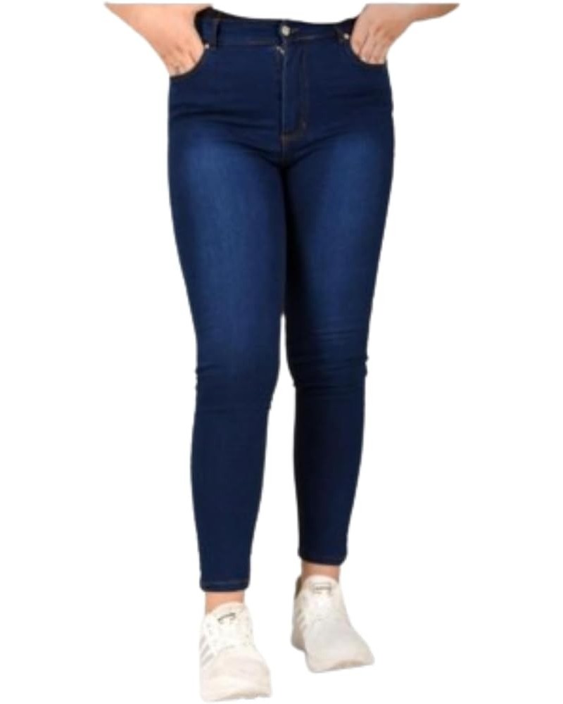 Classic Jeans for Women - Elevate Your Style with Comfort, Elegance Womens Jeans - Straight Leg Jeans for Women 12 Blue $11.8...