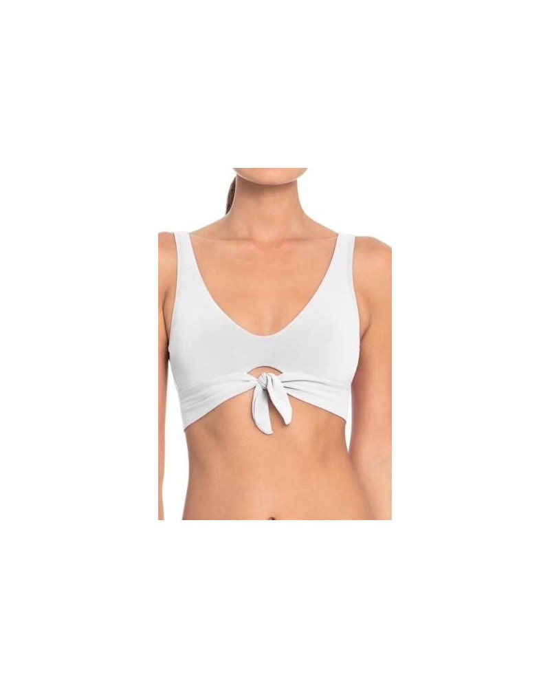 Ava Over-The-Shoulder Top White $56.25 Swimsuits