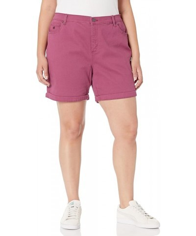 Women's Amanda Basic Jean Short Rubarb Jam $14.92 Jeans