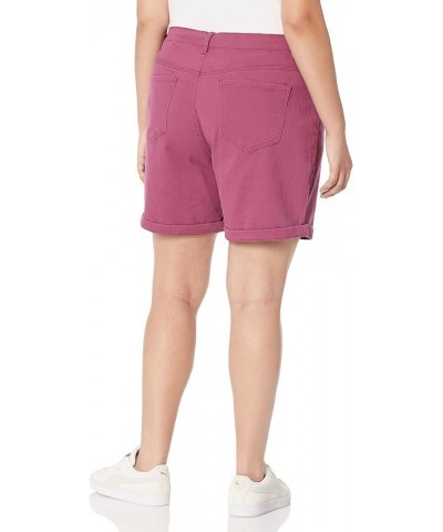 Women's Amanda Basic Jean Short Rubarb Jam $14.92 Jeans