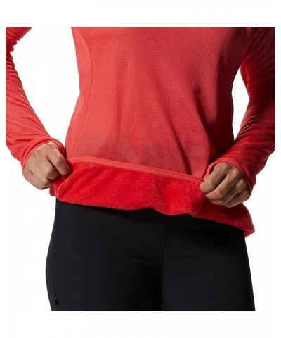 Women's Airmesh Long Sleeve Crew Solar Pink $25.29 Activewear