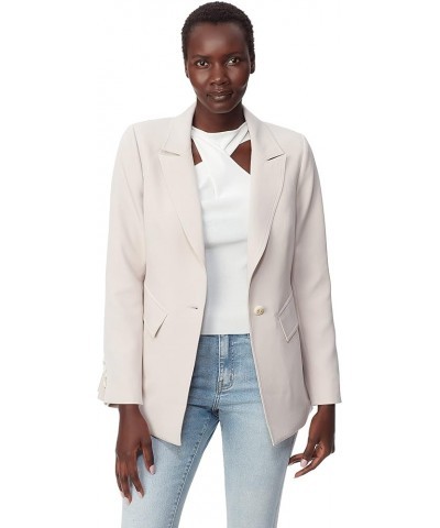 Women's Margot Single Breasted Long Blazer Tan $46.93 Blazers