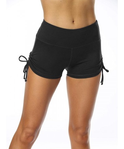 Athletic Booty Shorts for Women 3 Pack High Waisted Workout Pro Booty Shorts: Inseam 2",black,grey,white $17.30 Activewear